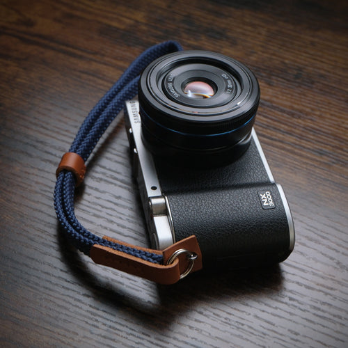 Drift Rope Camera Wrist Strap - Classic Ring - Navy Blue