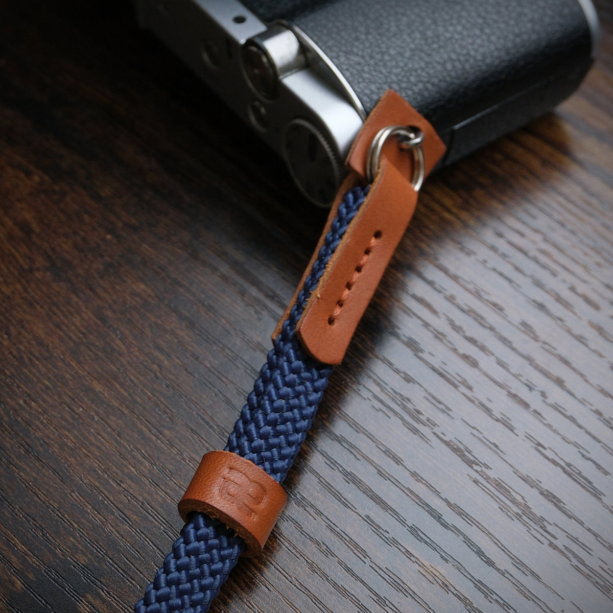 Drift Rope Camera Wrist Strap - Classic Ring - Navy Blue