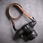 Hudson Leather Camera Strap - Quick Release - Natural