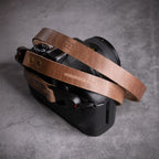 Hudson Leather Camera Strap - Quick Release - Natural