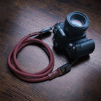 Ridge Rope Camera Strap - Quick Release - Bordeaux