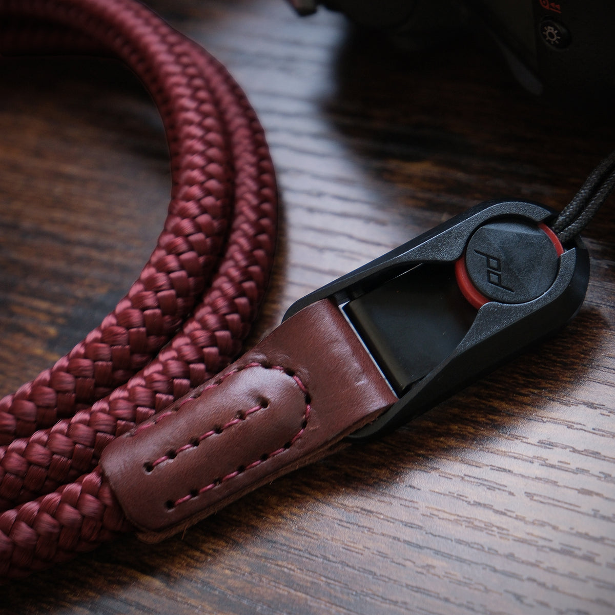 Ridge Rope Camera Strap - Quick Release - Bordeaux