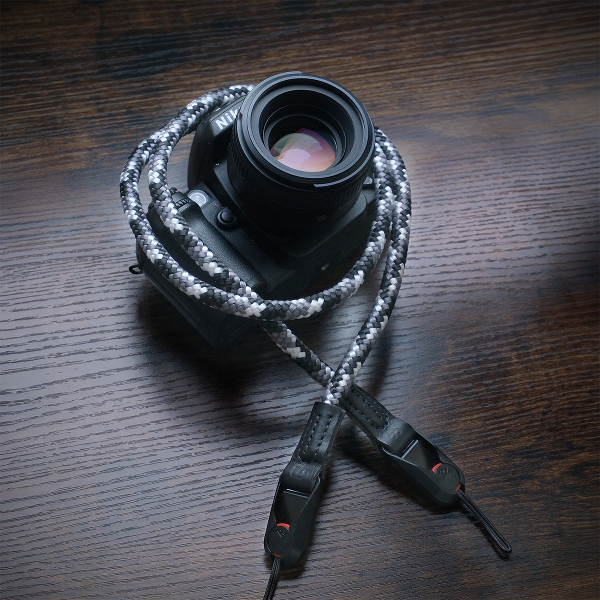 Ridge Rope Camera Strap – Quick Release – Monochrome