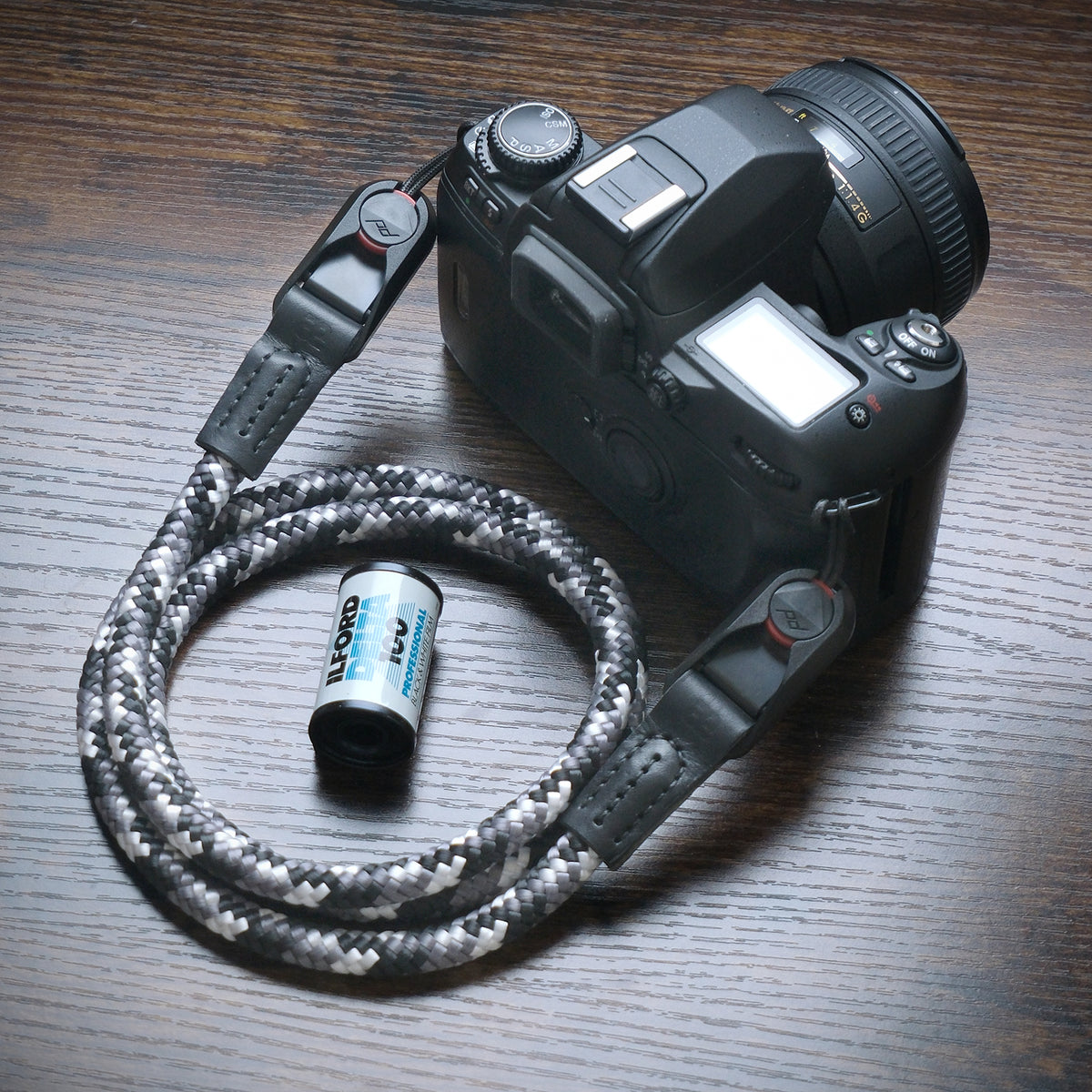 Ridge Rope Camera Strap - Quick Release - Monochrome