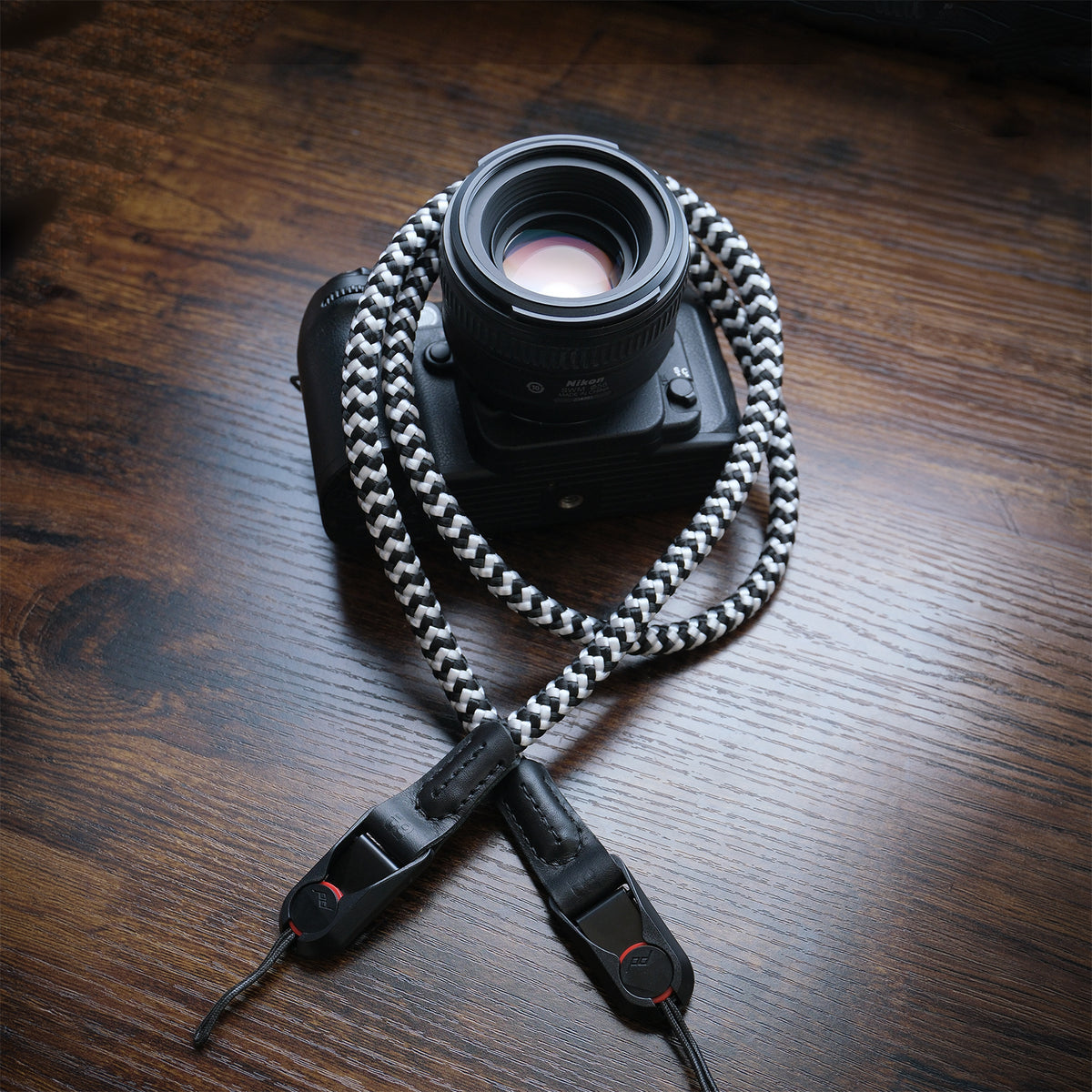 Ridge Rope Camera Strap – Quick Release – Monochrome Waves