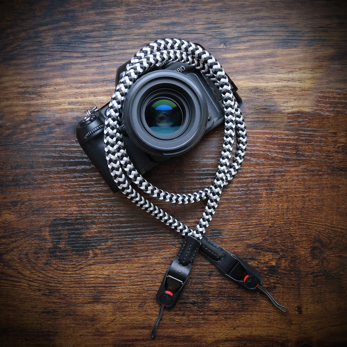 Ridge Rope Camera Strap – Quick Release – Monochrome Waves