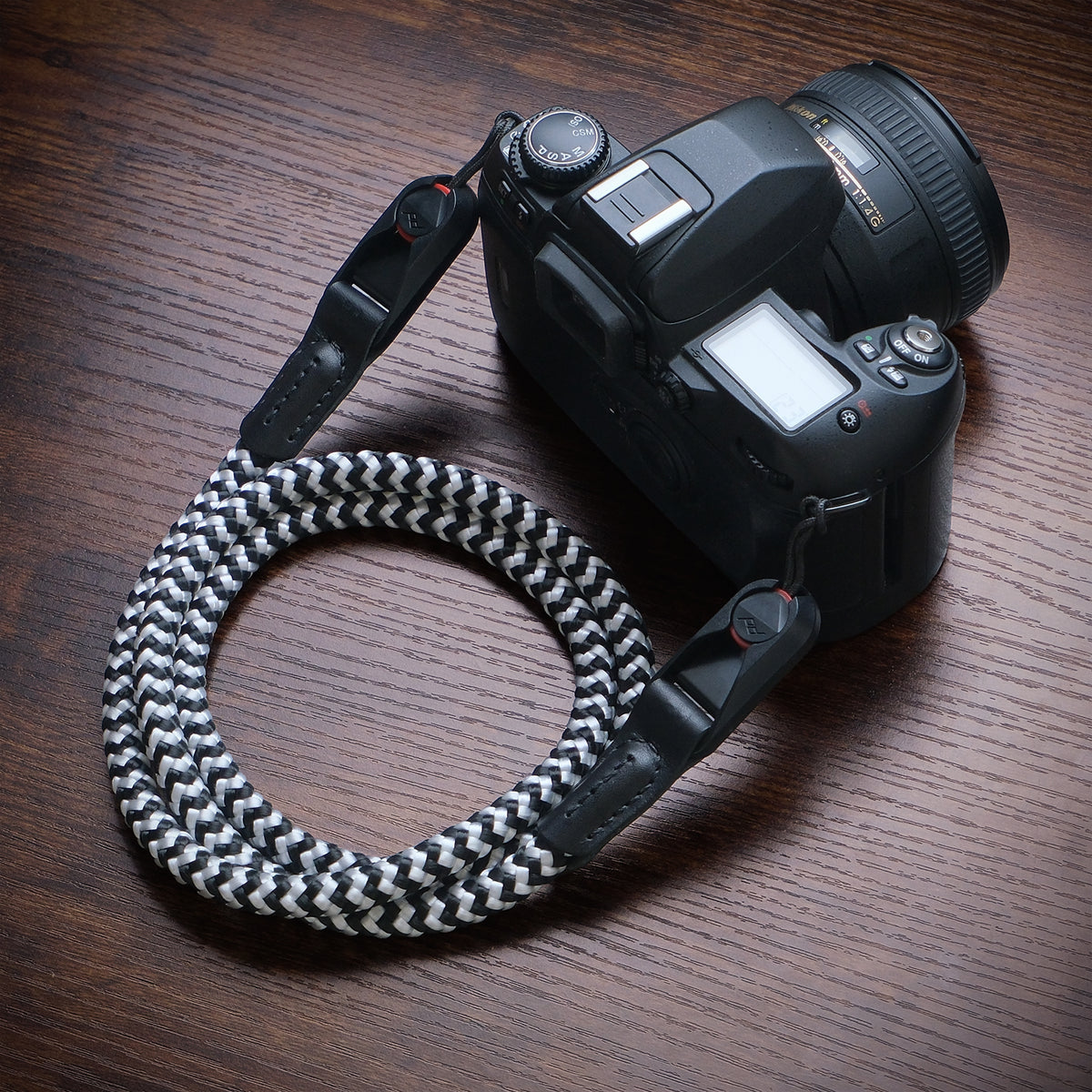 Ridge Rope Camera Strap – Quick Release – Monochrome Waves