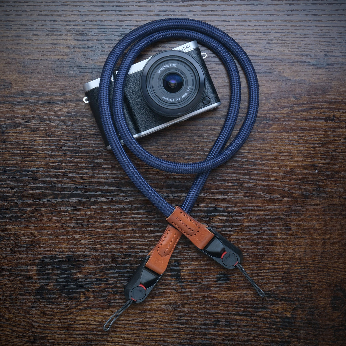 Ridge Rope Camera Strap - Quick Release - Navy Blue