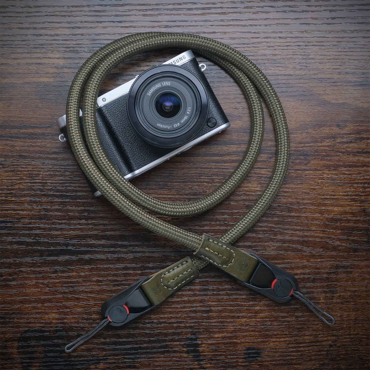 Ridge Rope Camera Strap - Quick Release - Olive