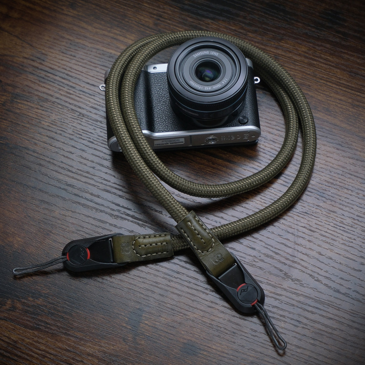 Ridge Rope Camera Strap - Quick Release - Olive