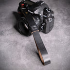 Scout Leather Camera Wrist Strap - Quick Release - Black