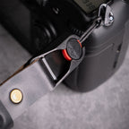 Scout Leather Camera Wrist Strap - Quick Release - Black