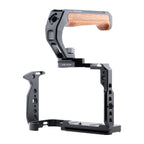 Starter Camera Cage Kit for Sony FX2 - Wooden Grip