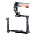 Starter Camera Cage Kit for Sony FX3/FX3A/FX30 - Wooden Grip